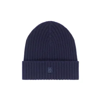 GIVENCHY Wool, Cashmere Beanies Unisex Blue