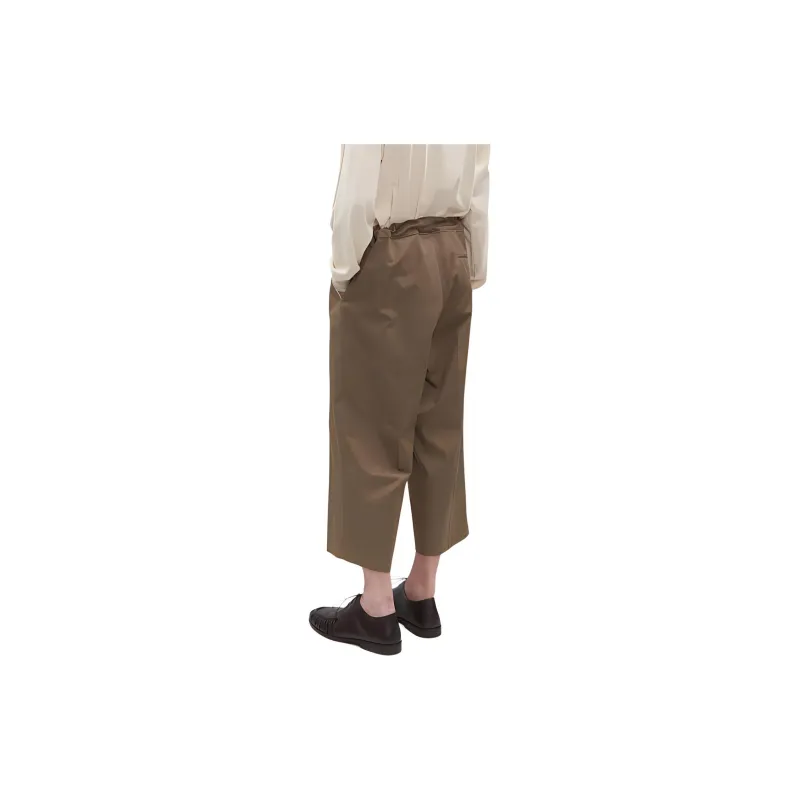 LA GARCONNE SS24 Casual Pants Men's Brown-1
