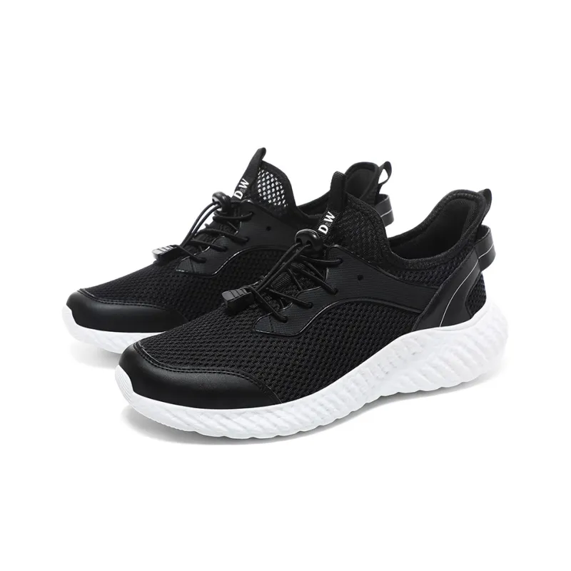 D&W Anti Slip And Wear Resistant Breathable Low Top Casual Mesh Sports Running Shoes Men's-2