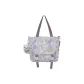 Purple Shoulder Bag with Charm