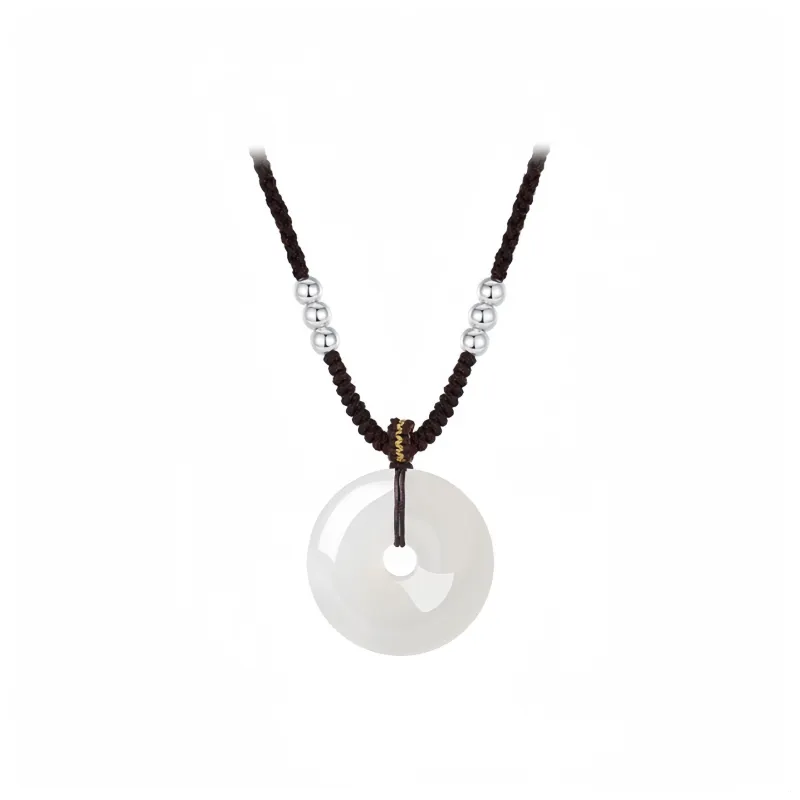 Noritake Chalcedony Jade Necklaces Unisex-0