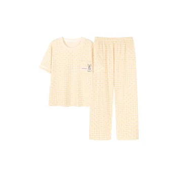 GOSO Pajama Set Women's Yellow Shades