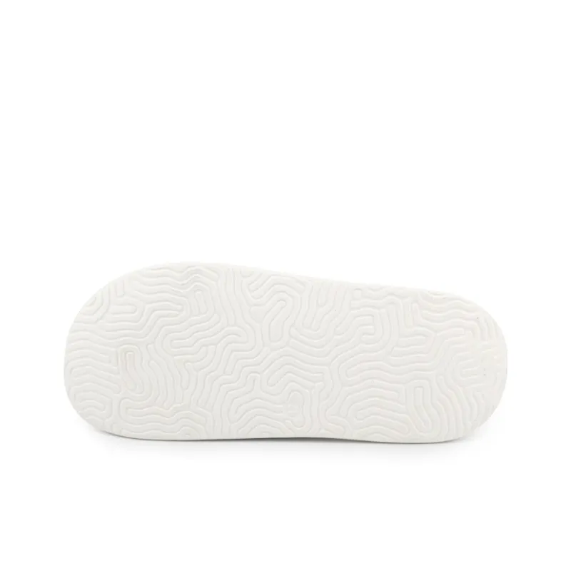 PEAK Rubber Sole Slide Slippers Unisex Ecru-4