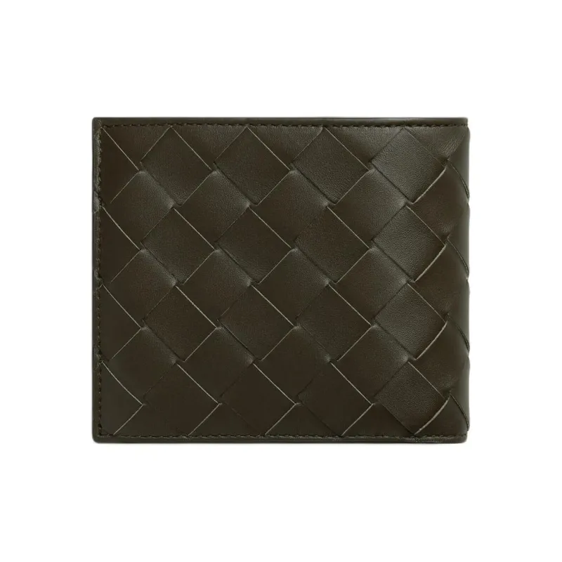 Bottega Veneta Intrecciato Calfskin Wallet Men's Deep Praline-2