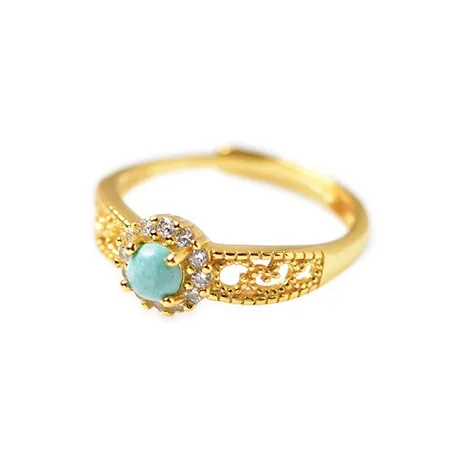 Tokai Family Turquoise Rings Women's-18