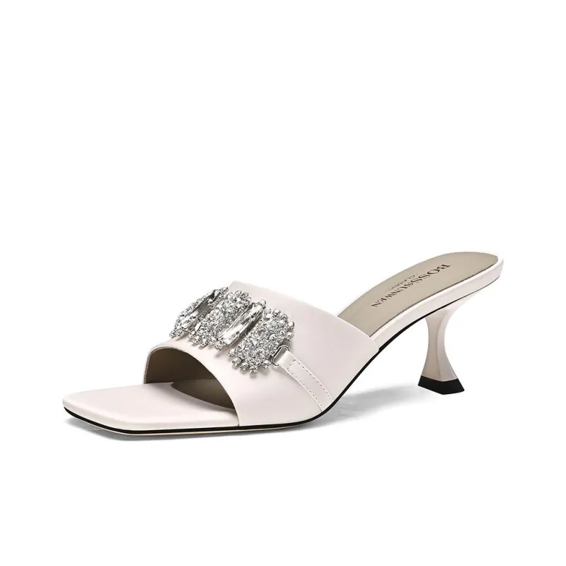 BOSSSUNWEN Slide Slippers 6cm Women's-6