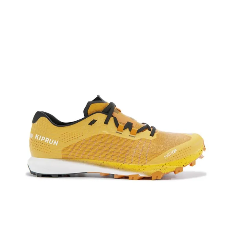 DECATHLON Cushioned Slip-Resistant Low-Top Running Shoes Men's Sandstone Yellow-1