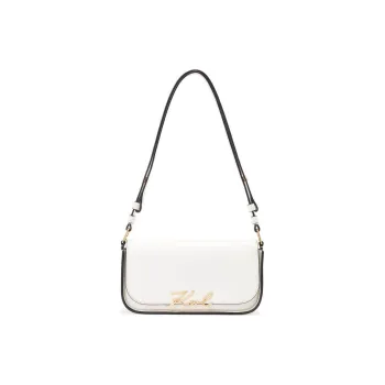 KARL LAGERFELD / Karl Lagerfeld Jeans Signature Leather Cross Body Bag
