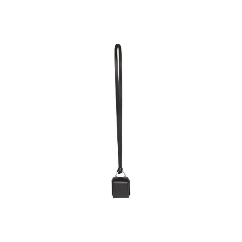 OFF WHITE Diag Stripe Airpod Case Black-1