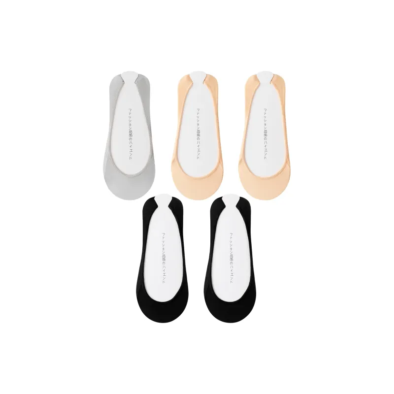 XXLLG No Show Socks Women's 5 Pack-9