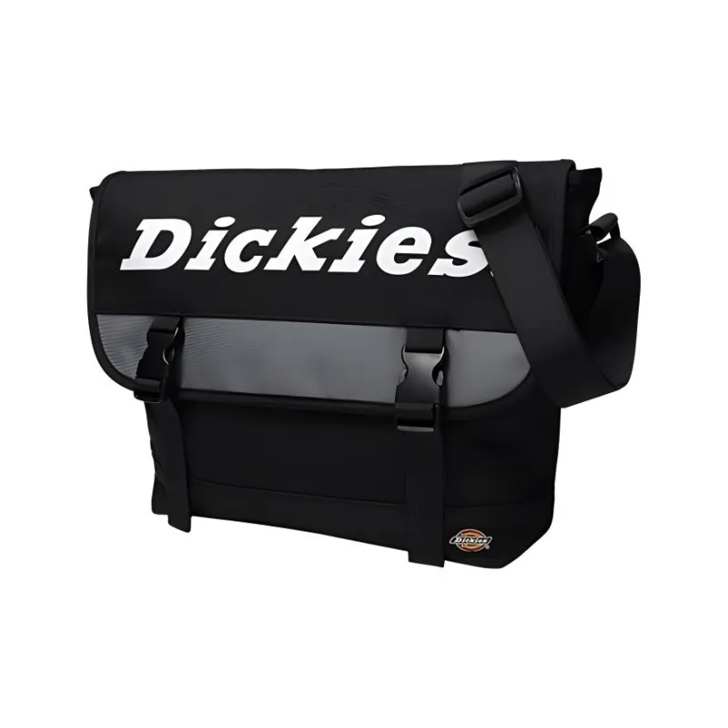 Dickies Polyester Messenger Bag Crossbody Bags Shoulder Bags Unisex Black-1