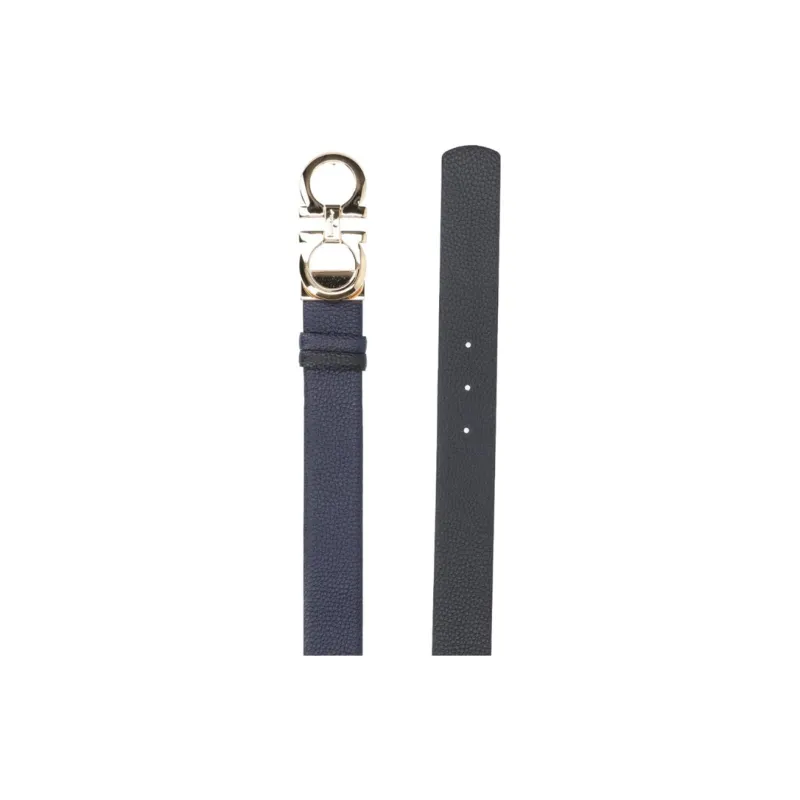 FERRAGAMO   Leather Belts Women's Blue  -1