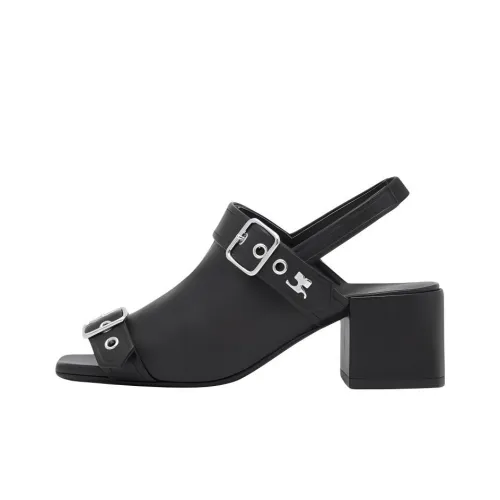 Courrèges Gogo 70mm Leather Sandals