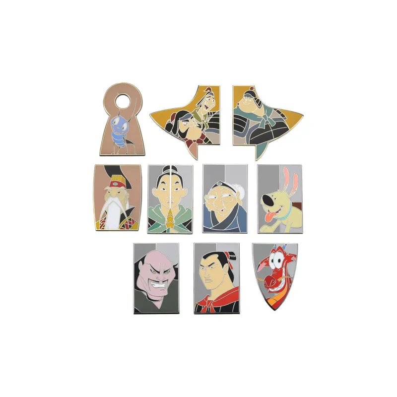 Disney Mulan 25th Anniversary Secret Badges-0