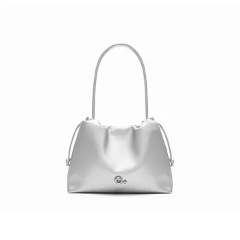 MUVA Cowhide Split Leather Shoulder Bag Women's