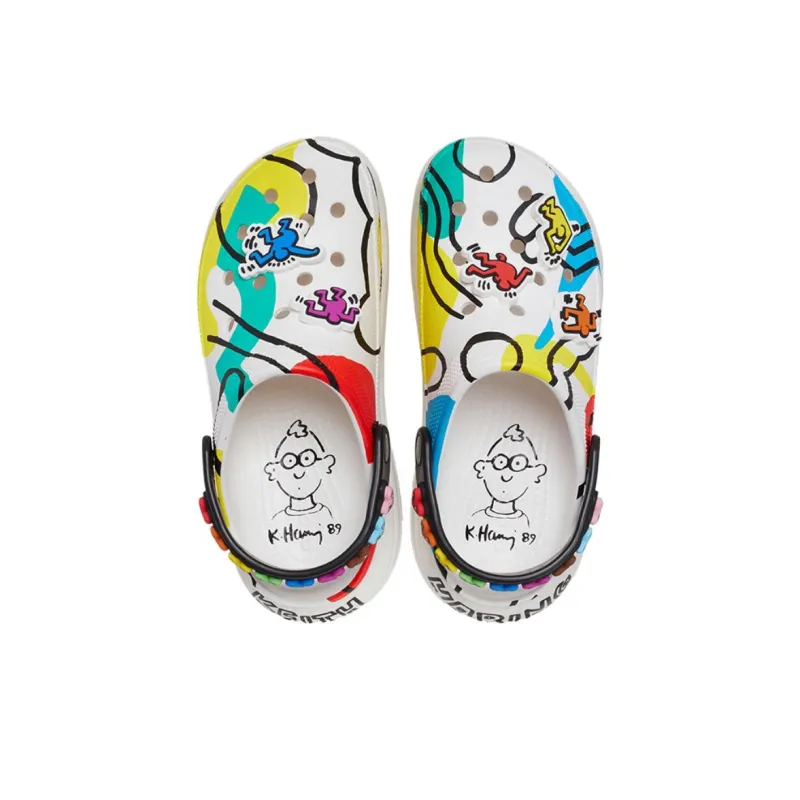 Crocs Classic Mega Crush Clog Keith Haring-4