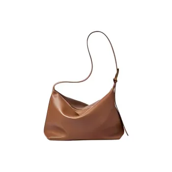 TOUCH MISS Cow Leather Tote Bag Shopping Bag Shoulder Bag Handbag Large Size Women's Multicolor