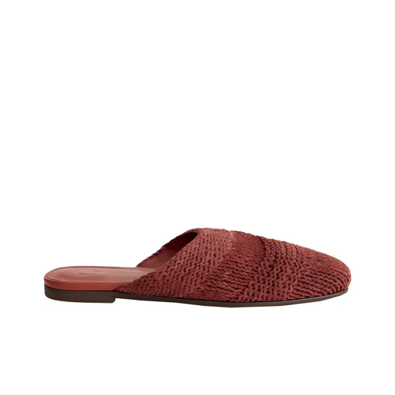 12 STOREEZ Woven Leather Mules Women's-1