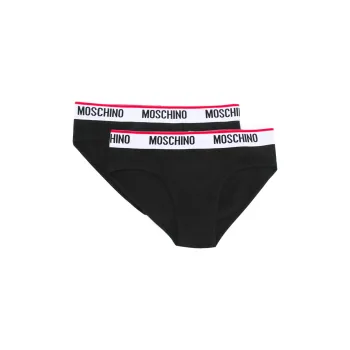 MOSCHINO Logo Waistband 3 Pack Briefs