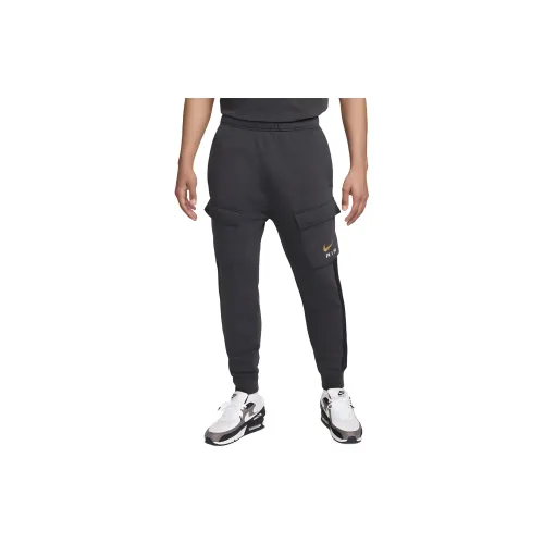 Nike Knitted Sweatpants Men Dark Smoke Gray