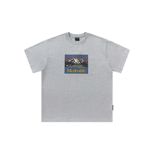 MEDRIA T-Shirts Unisex Heather Gray