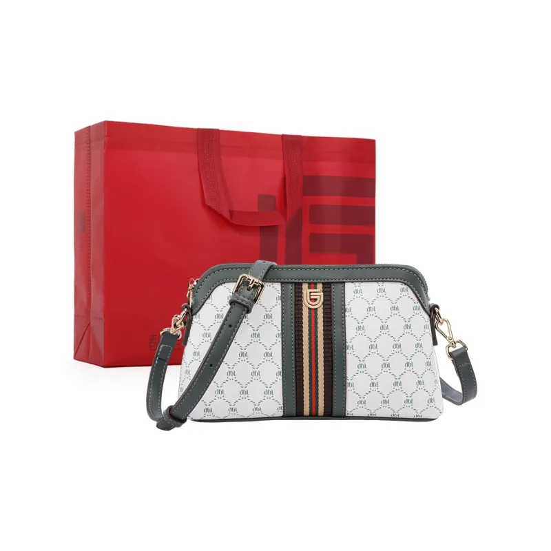 Dubaolu Polyvinyl Chloride Synthetic Leather Shoulder Bag, Crossbody Bag Women's-21