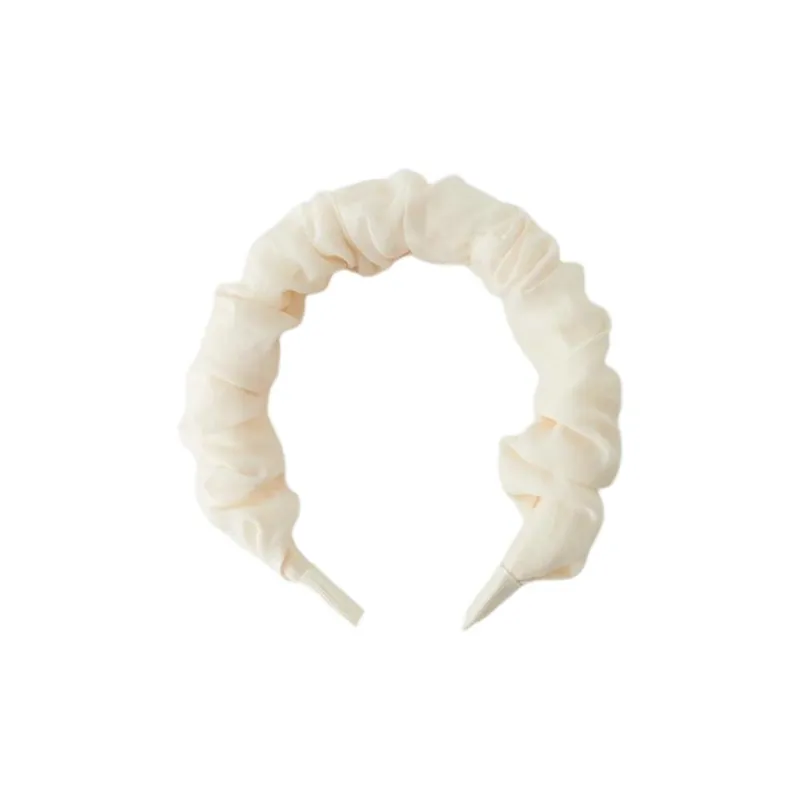 ZARA Polyester Headbands Women's Beige-1