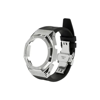 Keppot Compatible With Farm Oak GA 2100 GA 2110 GA B2100 GM 2100 Upgrade Black Panther Watch Cases Unisex