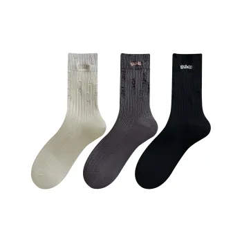 XXLLG Mid Calf Socks Women's 3 Pack
