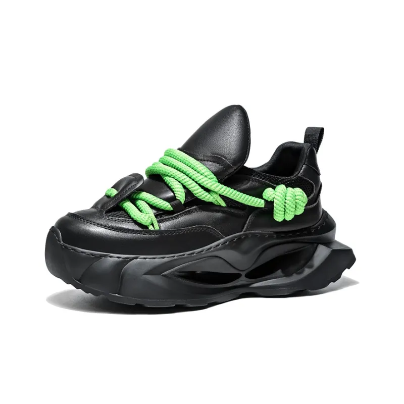 MOERBAI Spacewalk Series Breathable Lightweight Height Increasing Rebound Casual Shoes Unisex-25