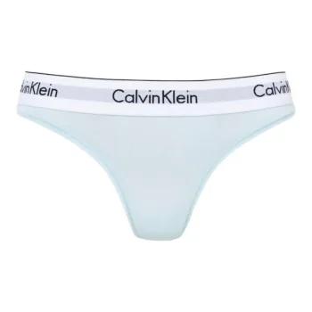 CK/Calvin Klein THONG Underpants Europe Version Women's 1 Pack Blue