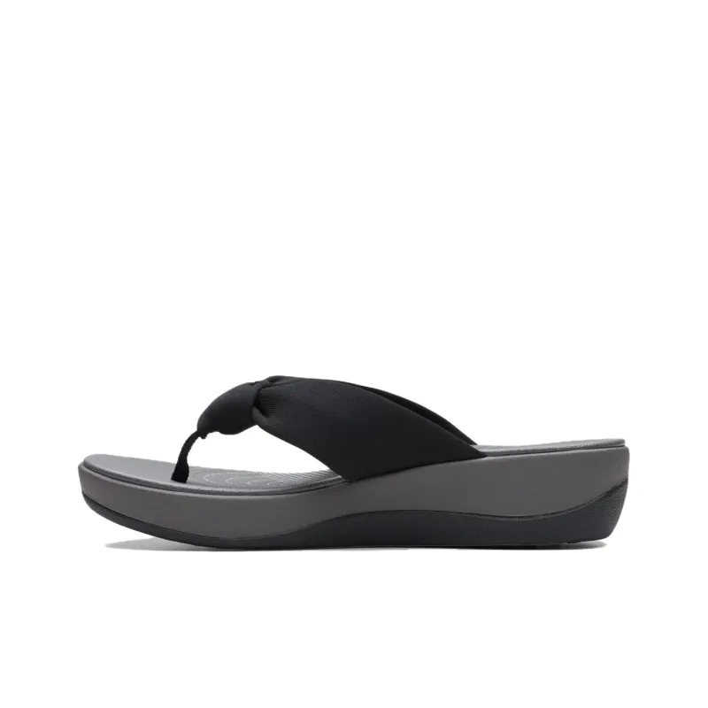Clarks Flip Flops Women's Black-0