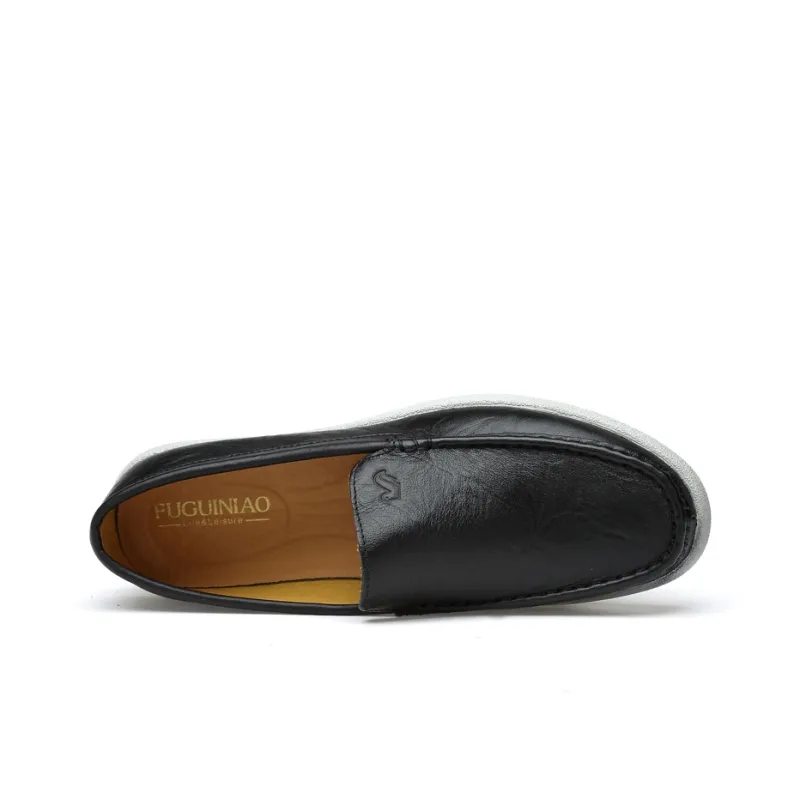 LAORENTOU Dress Shoes Men Low Top Dark Brown/Light Brown/Black/Blue-1