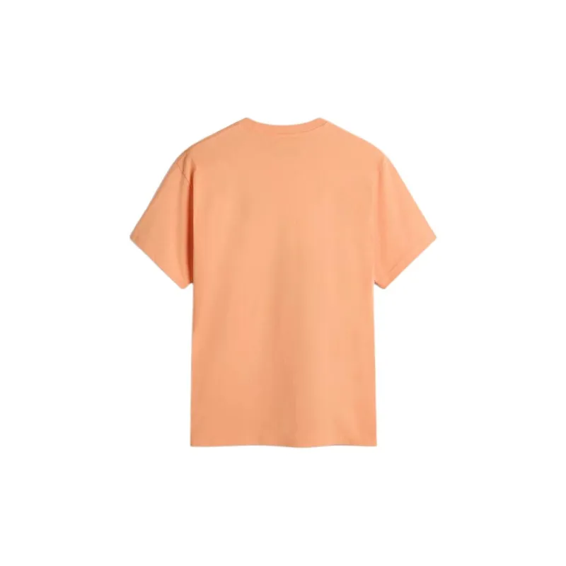 Vans Left Chest T-Shirts Men Orange-1