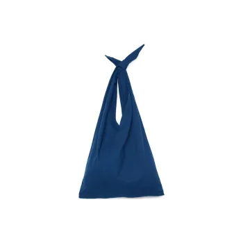 MUJI Cotton And Linen Blend Tote Bag Shopping Bag Handbag Shoulder Bag Women's Multicolor