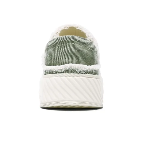 Dickies 100th Anniversary Slip Resistant Breathable Height Increasing Low Top Canvas Shoes Unisex Pink Green Chalk-3