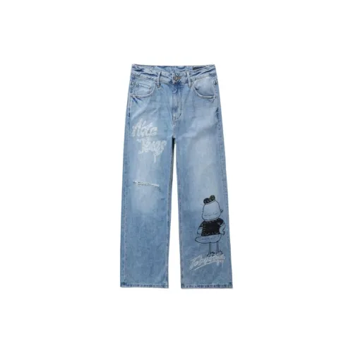 ABLE JEANS Jeans Women's Washed Light Indigo