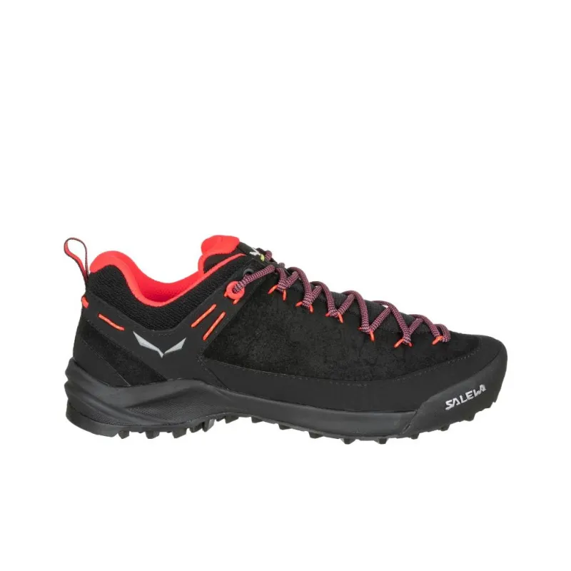 SALEWA WILDFIRE Durable Moisture-Absorbing Coverage Low-Top Trekking Shoes Women's Coral-1