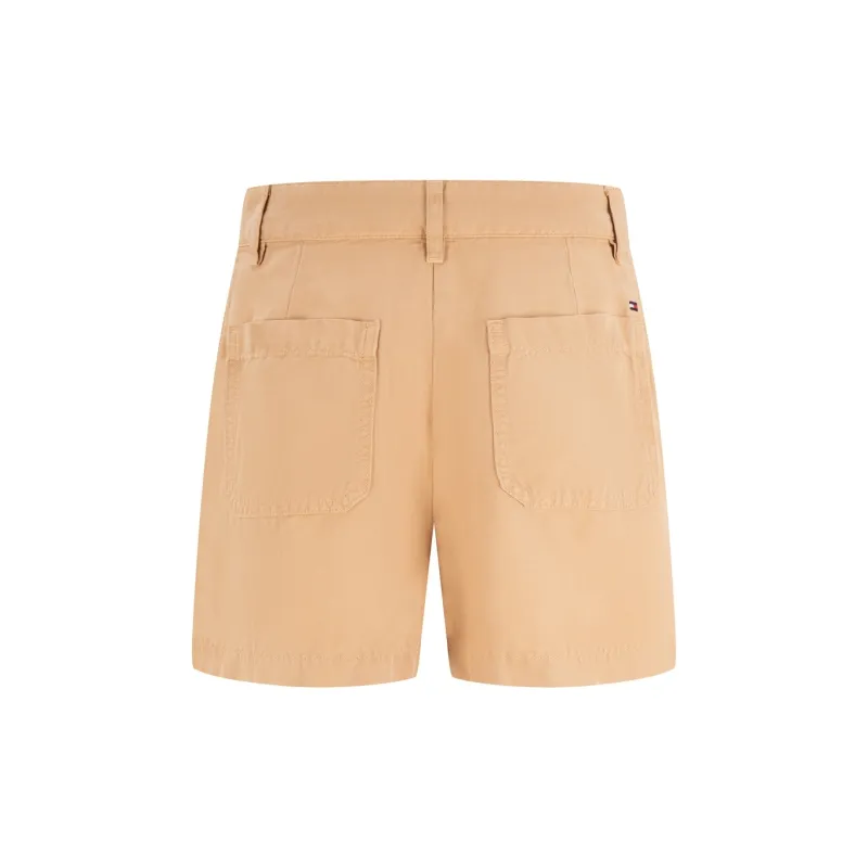 Tommy Hilfiger Logo embroidered Textured Shorts-1