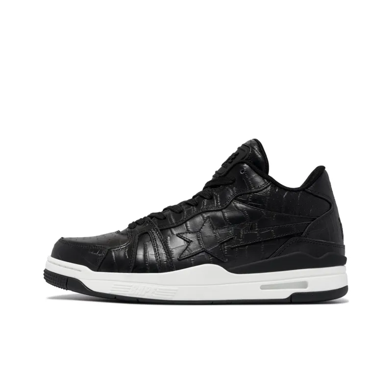A BATHING APE Clutch Sta Anti Slip Wear Resistant Low Top Skateboard Shoes Men's-0