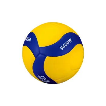 MIKASA PU Size 4 Volleyball Unisex Yellow Blue