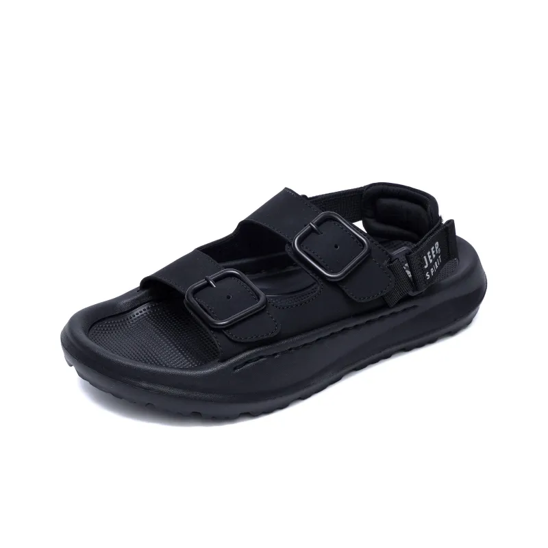 JEEP SPIRIT Breathable River Trekking Shoes Men's Graphite Black-2