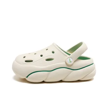 EXULL Q Clogs Women's Beige Green