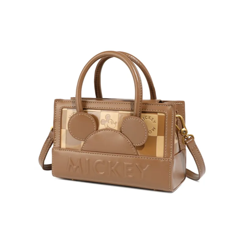 Disney Mickey Series PU One Shoulder Handbag Crossbody Bag Regular Women's Coffee-1