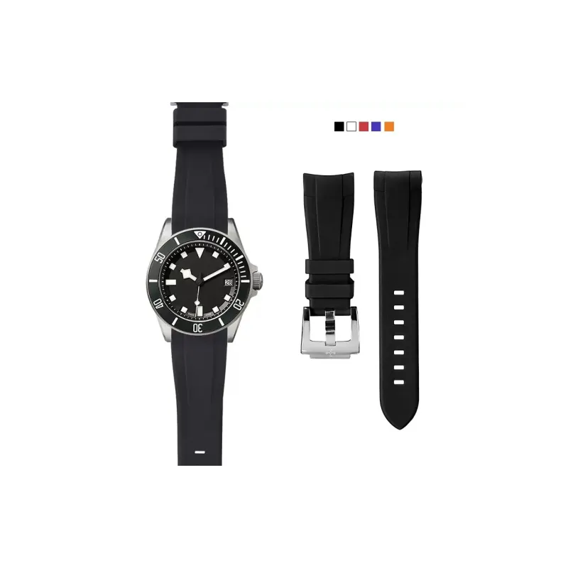 VAGENARI Tudor Pelagos Diving, Compatibility Watch Band Fluoroelastomer Material-1