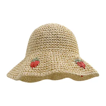 CMFY Straw Woven Bucket Hats Women's