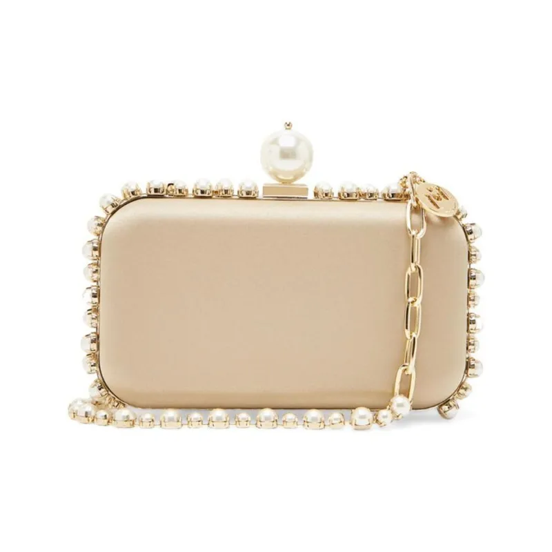 Rosantica Urania Perla Satin Clutch Bag-0