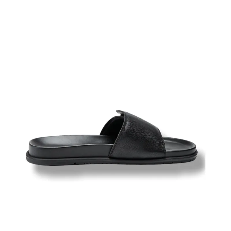 Brounvanm Slide Slippers Men Khaki/Black-8
