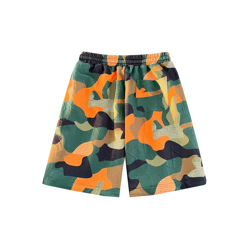 GSON Casual Shorts Unisex Lake Blue-11