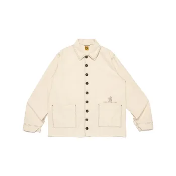 HUMAN MADE SS24 Jackets Coats Unisex White